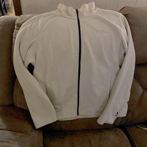 Cute winter wantdo fleece jacket white